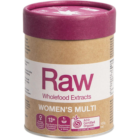 Raw Wholefood Extracts Women's Multi Peach Passionfruit