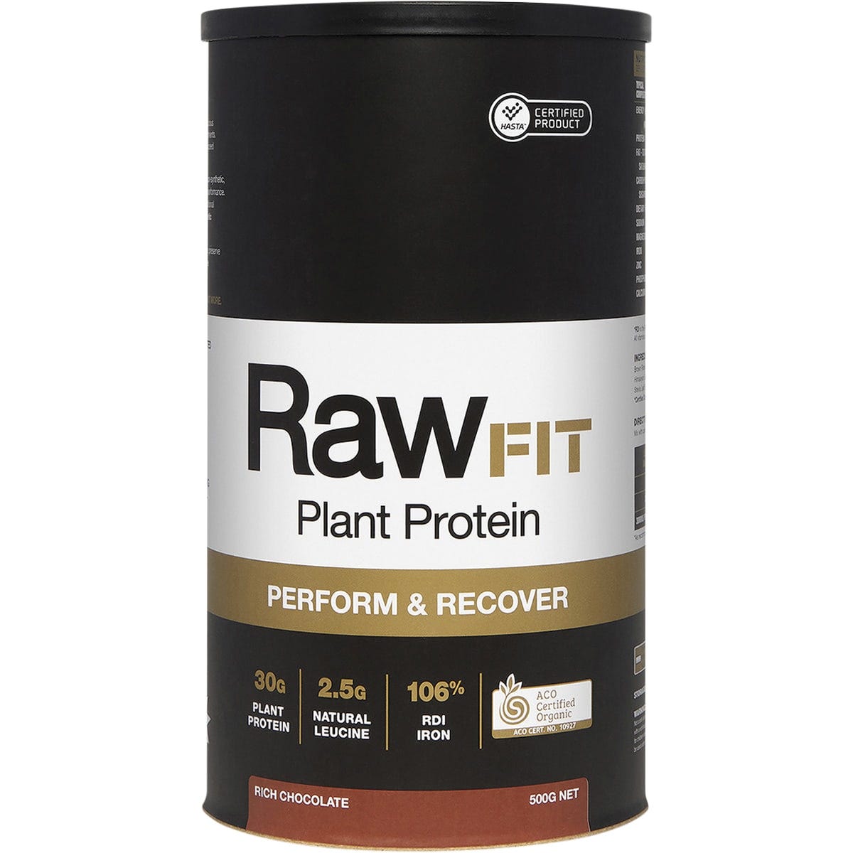 RawFit Plant Protein Perform & Recover Rich Chocolate