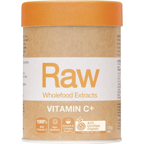 Raw Wholefood Extracts Vitamin C+ Passionfruit Flavour