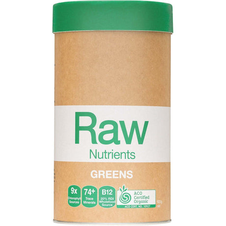 Raw Nutrients Greens Mint & Vanilla Flavour