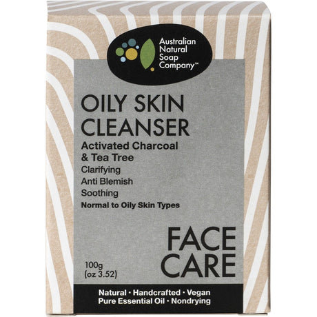 Face Care Oily Skin Cleanser Charcoal & Tea Tree