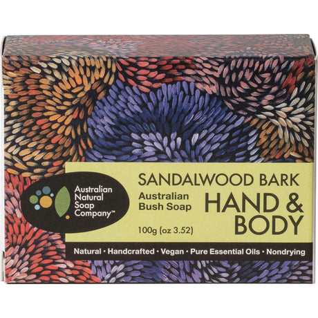 Hand & Body Australian Bush Soap Sandalwood Bark
