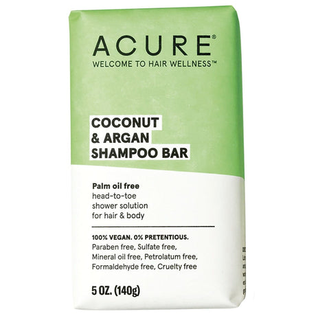 Coconut & Argan Shampoo Bar