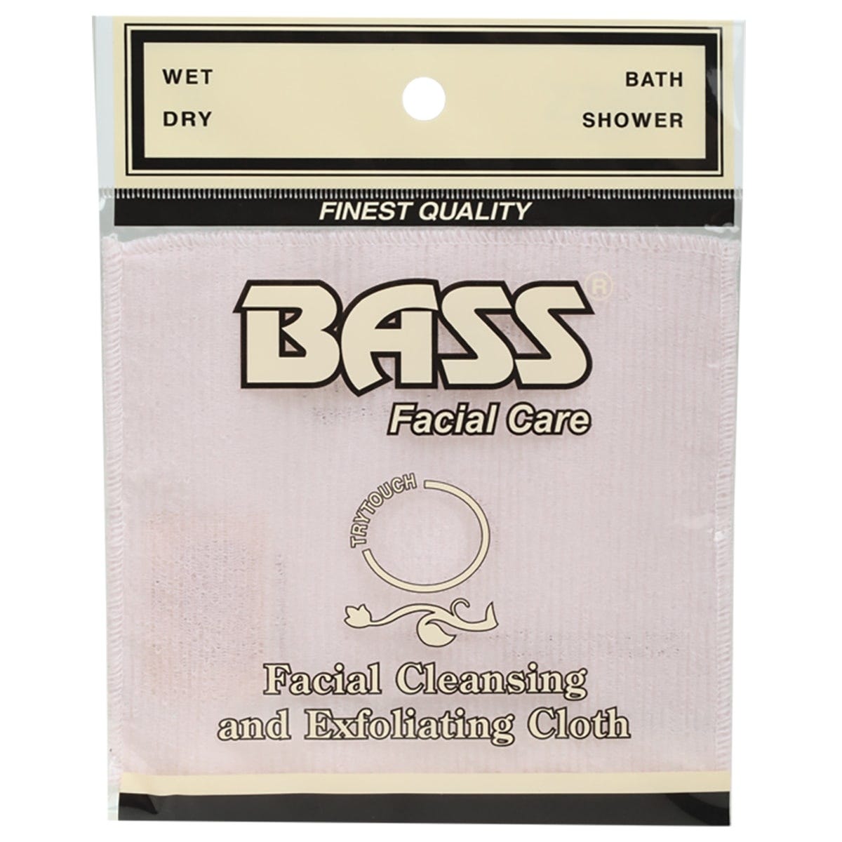 Bass Facial Care Exfoliating Facial Cloth (Colour may vary)