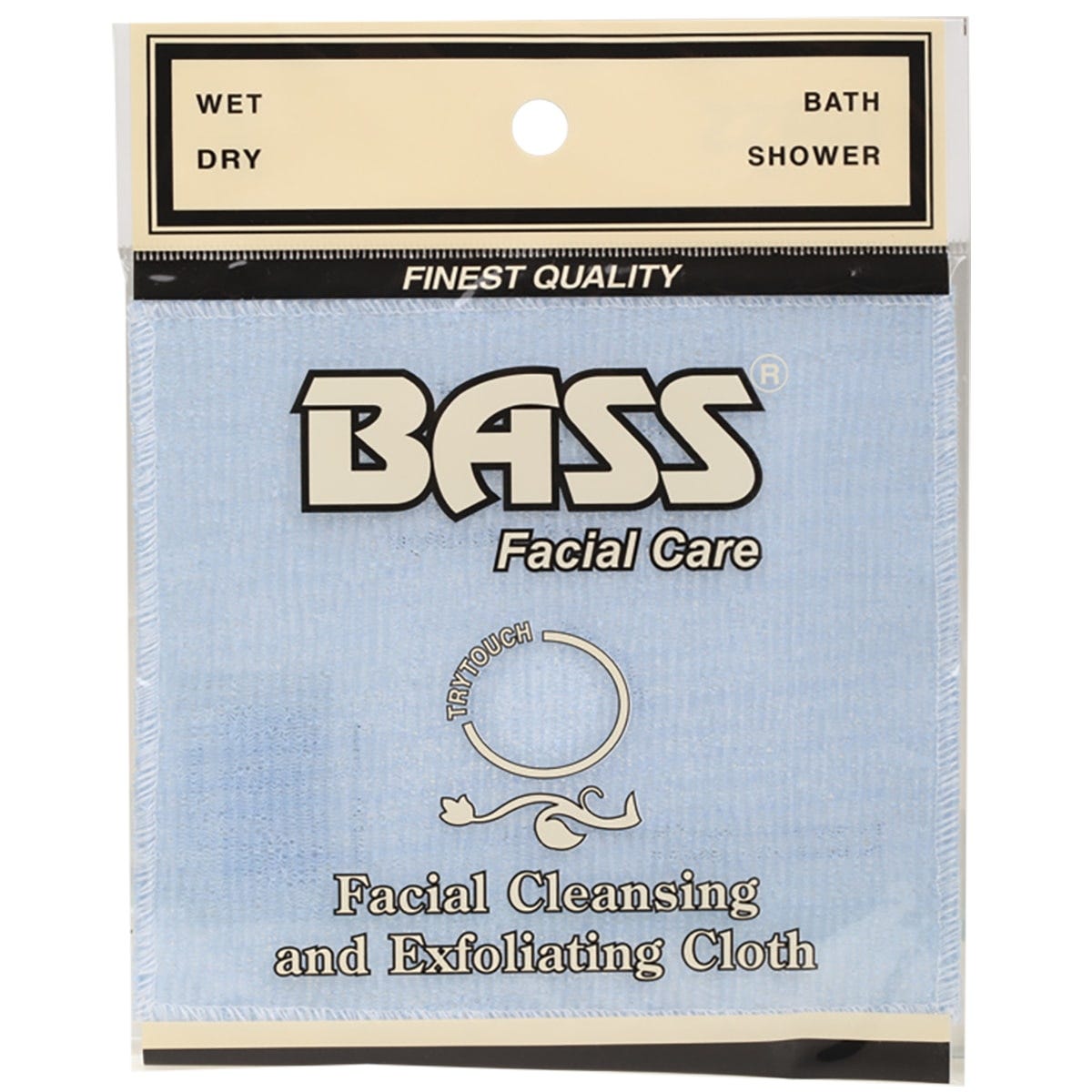 Bass Facial Care Exfoliating Facial Cloth (Colour may vary)