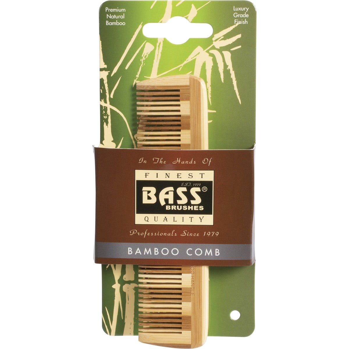 Bamboo Comb Pocket Size Fine Tooth