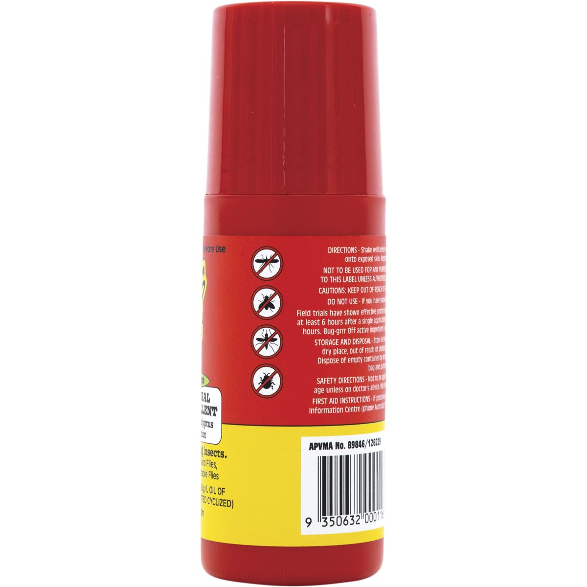 Bug-Grrr Off Natural Insect Repellent Jungle Strength Roll On