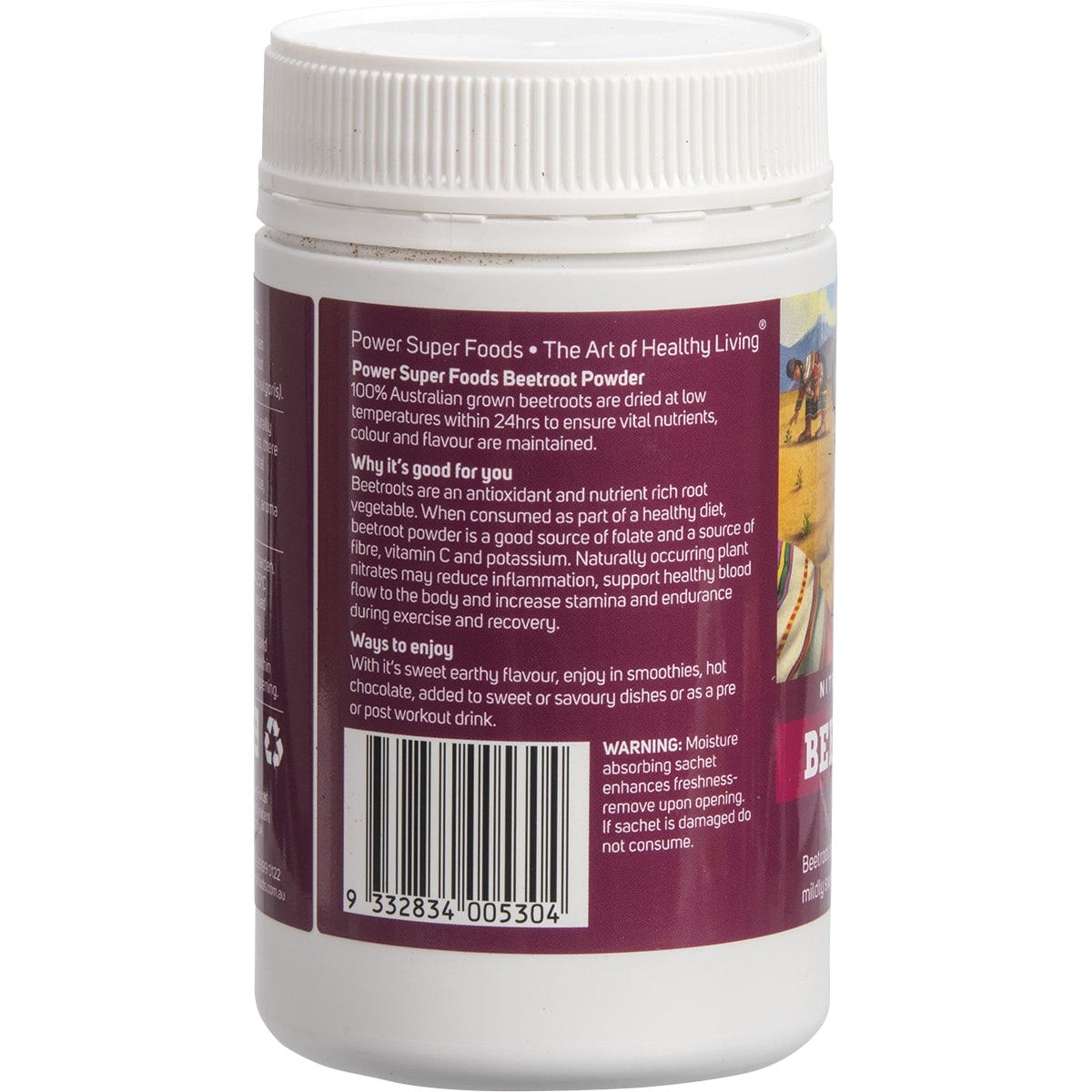 Power Super Foods Beetroot Powder The Origin Series