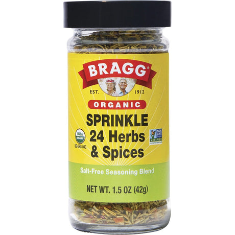 Seasoning Organic Sprinkle 24 Herb & Spices Salt-Free