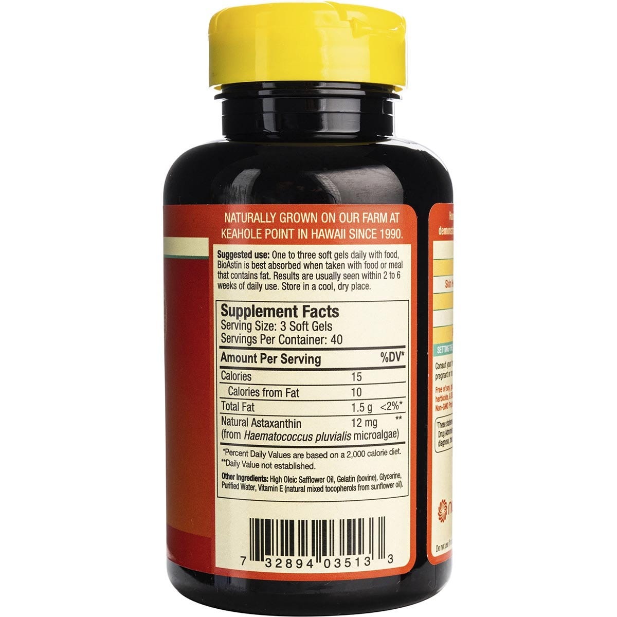 Bioastin Hawaiian Astaxanthin Gel Caps 4mg