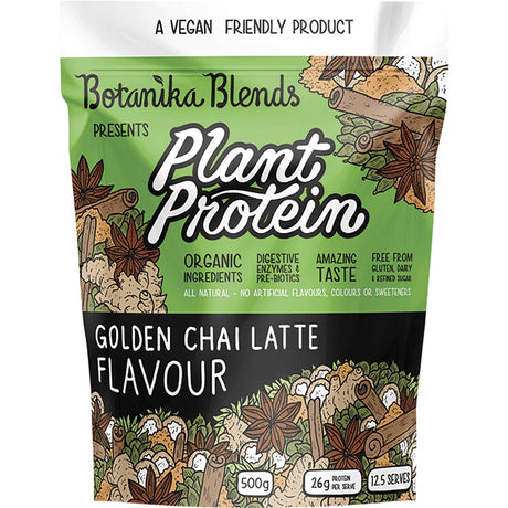 Plant Protein Golden Chai Latte