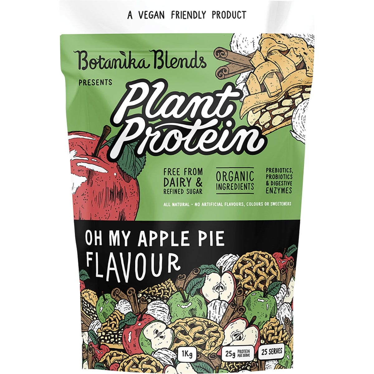 Plant Protein Apple Pie