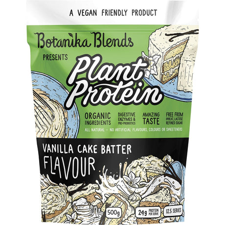 Plant Protein Vanilla Cake Batter