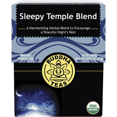 Organic Herbal Tea Bags Sleepy Temple Blend