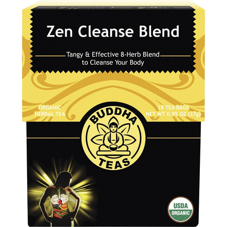 Organic Herbal Tea Bags Zen Cleanse Blend