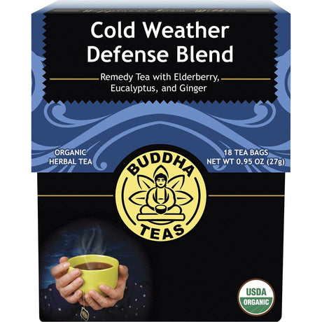 Organic Herbal Tea Bags Cold Weather Defense Blend