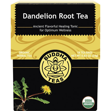 Organic Herbal Tea Bags Dandelion Root Tea