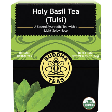 Organic Herbal Tea Bags Holy Basil Tea (Tulsi)