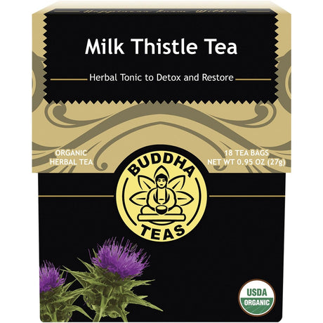 Organic Herbal Tea Bags Milk Thistle Tea