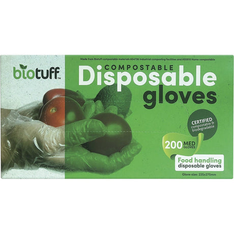 Compostable Disposable Gloves Medium