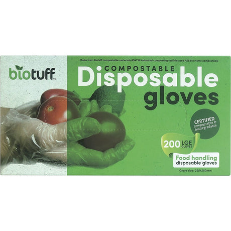 Compostable Disposable Gloves Large