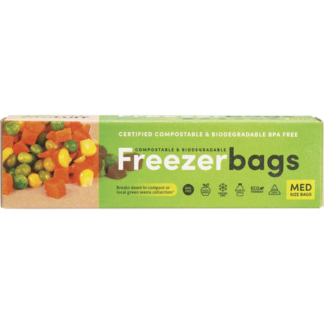 Compostable Freezer Bags Medium Bags 4L