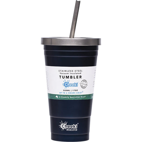 Insulated Tumbler Ocean with S/Steel Straw