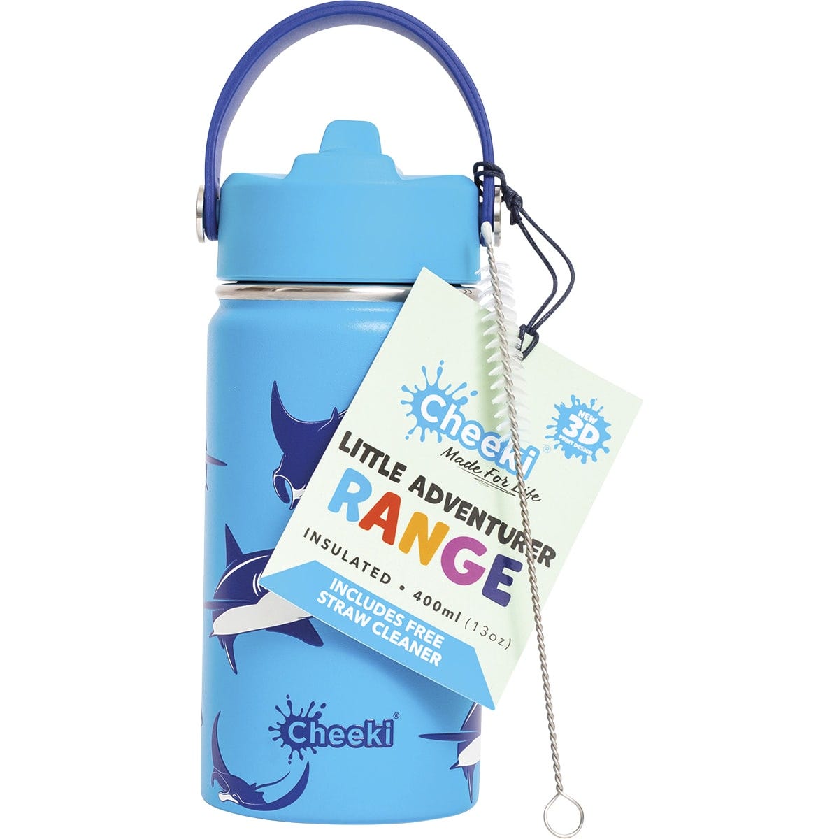 Kids Bottle Insulated Sharks