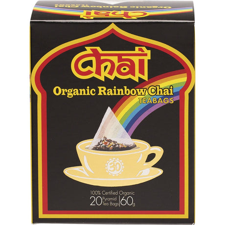 Organic Rainbow Chai Tea Bags
