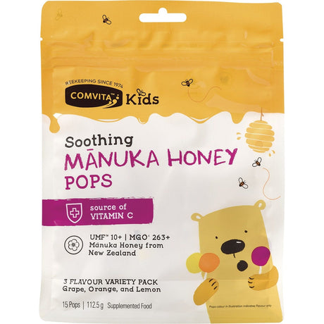 Kids Manuka Honey Pops 3 Flavour Pack UMF10+