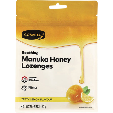 Manuka Honey Lozenges Zesty Lemon