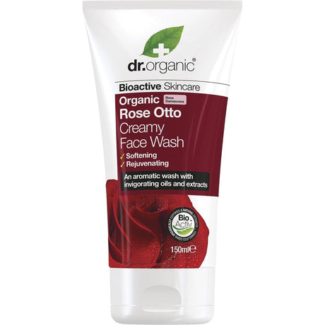 Creamy Face Wash Organic Rose Otto