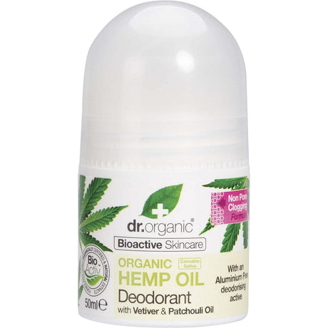 Roll-On Deodorant Organic Hemp Oil