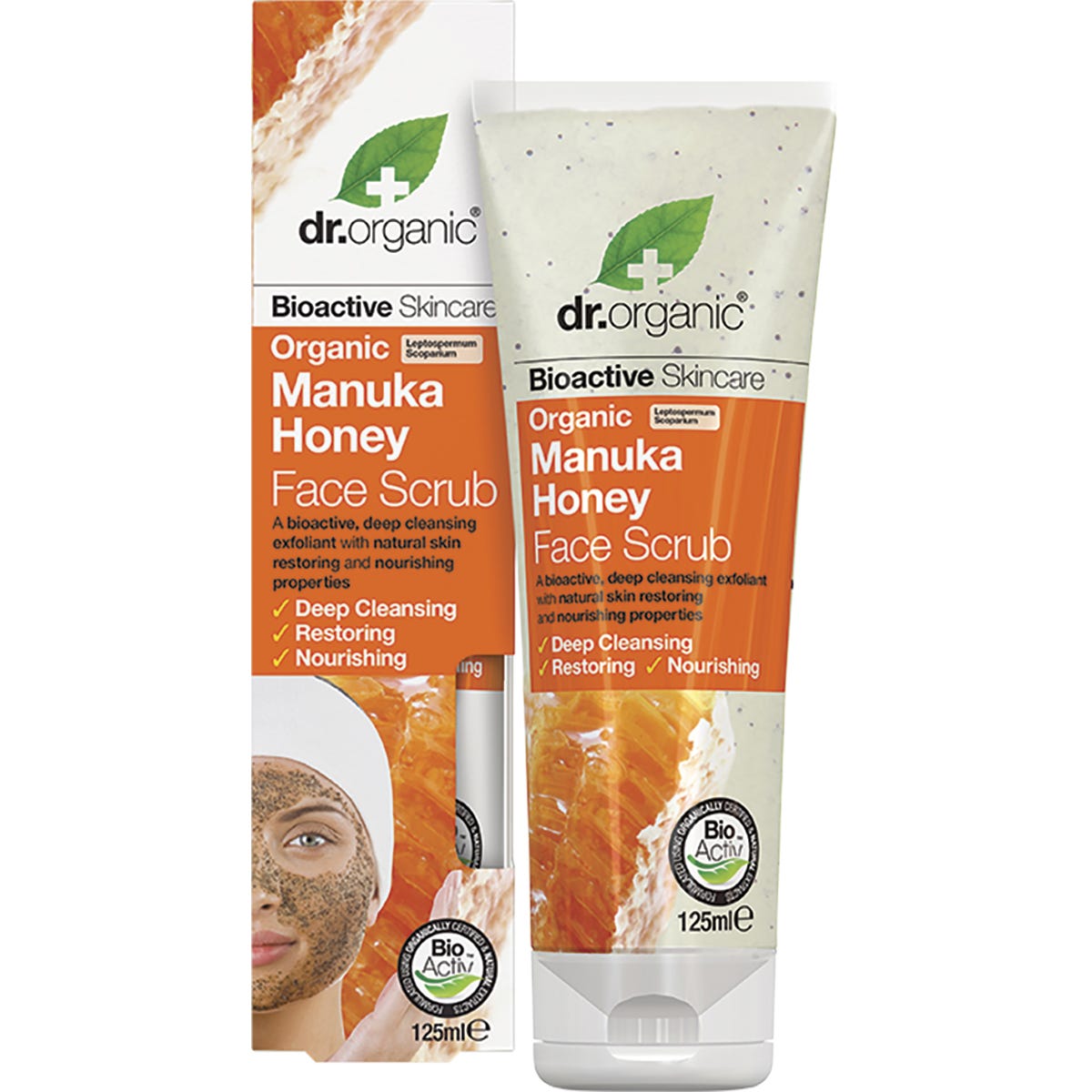 Face Scrub Organic Manuka Honey