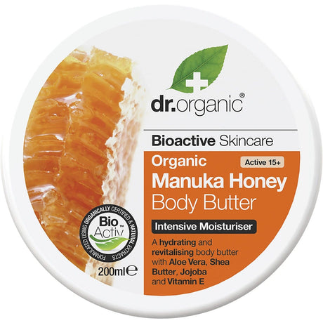 Body Butter Organic Manuka Honey