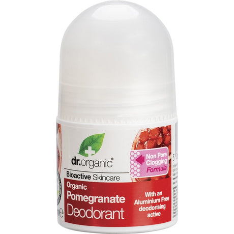 Roll-On Deodorant Organic Pomegranate