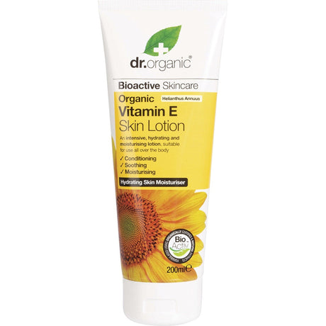 Skin Lotion Organic Vitamin E