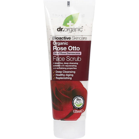 Face Scrub Organic Rose Otto