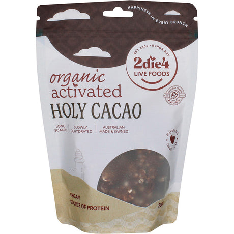 Organic Activated Holy Cacao Cacao Granola Clusters