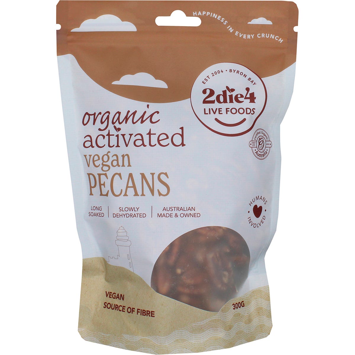 Organic Activated Pecans Vegan