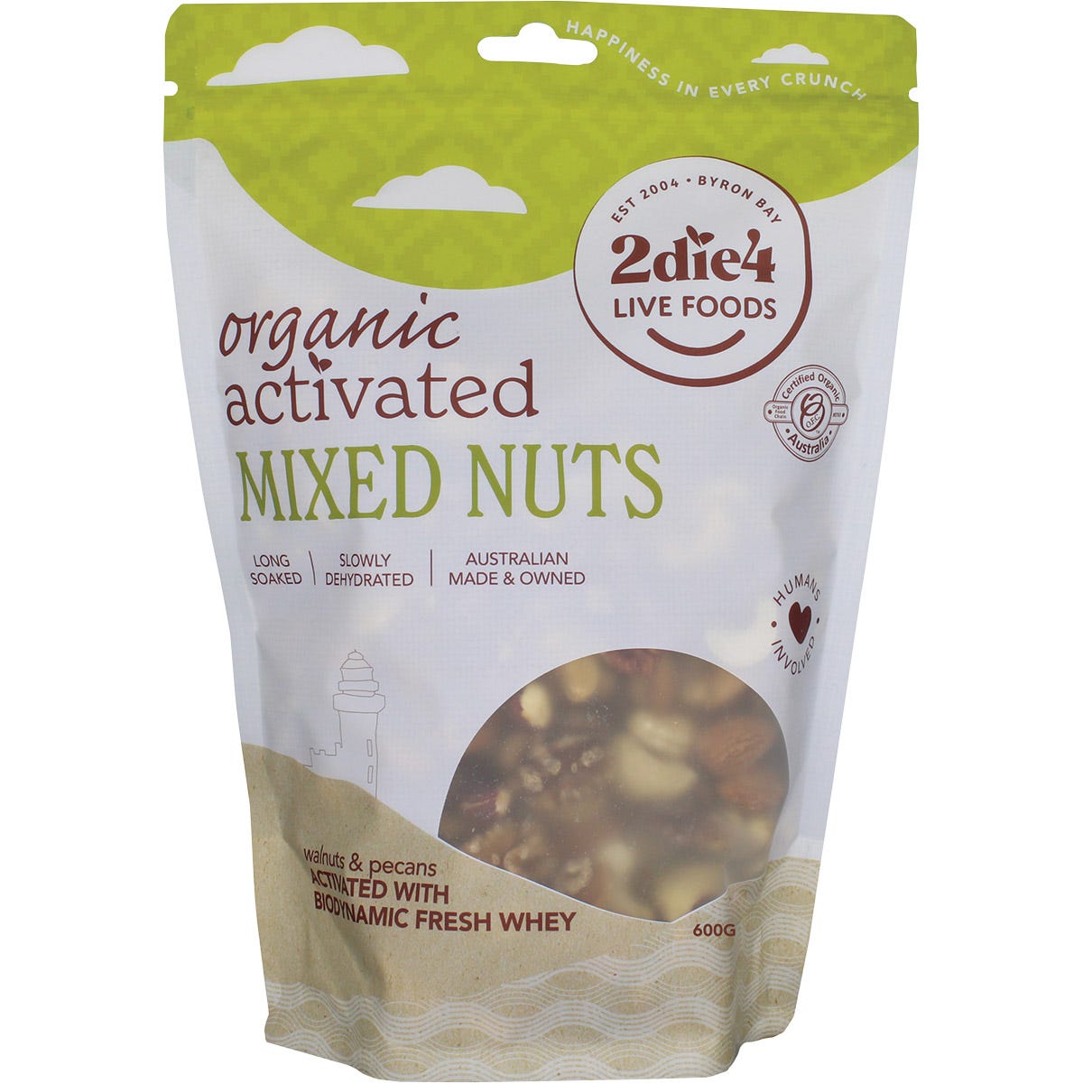 Organic Activated Mixed Nuts Activated with Fresh Whey