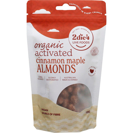 Organic Activated Almonds Cinnamon Maple