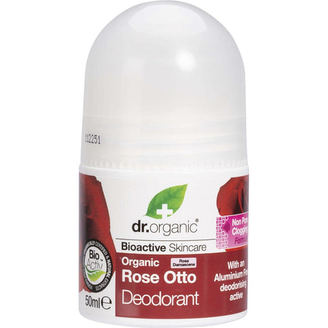 Roll-On Deodorant Organic Rose Otto