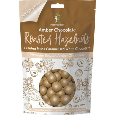 Roasted Hazelnuts Amber Chocolate
