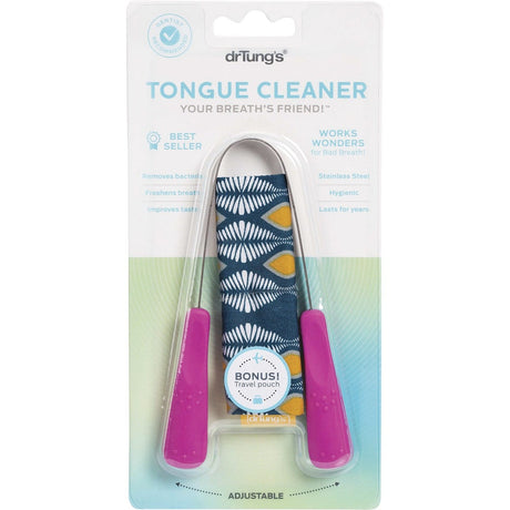 Tongue Cleaner Stainless Steel (Colour May Vary)