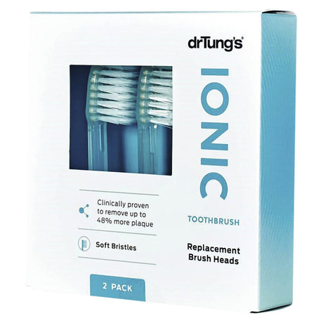 Ionic Toothbrush Soft Replacement Heads