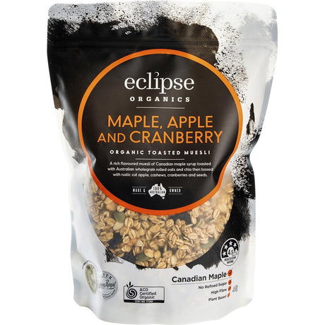 Organic Muesli Maple, Apple & Cranberry