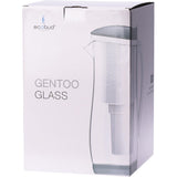 Ecobud Gentoo Glass Water Filter Jug Grey & White
