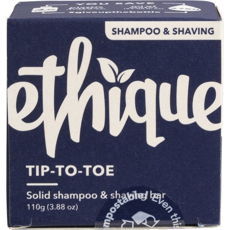 Solid Shampoo & Shaving Bar Tip to Toe