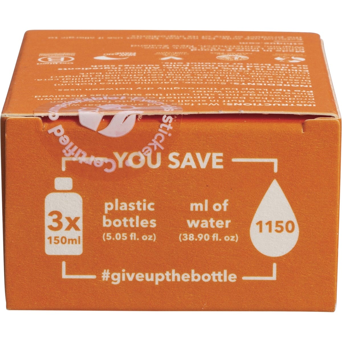 Ethique Solid Face Scrub Bar Gingersnap